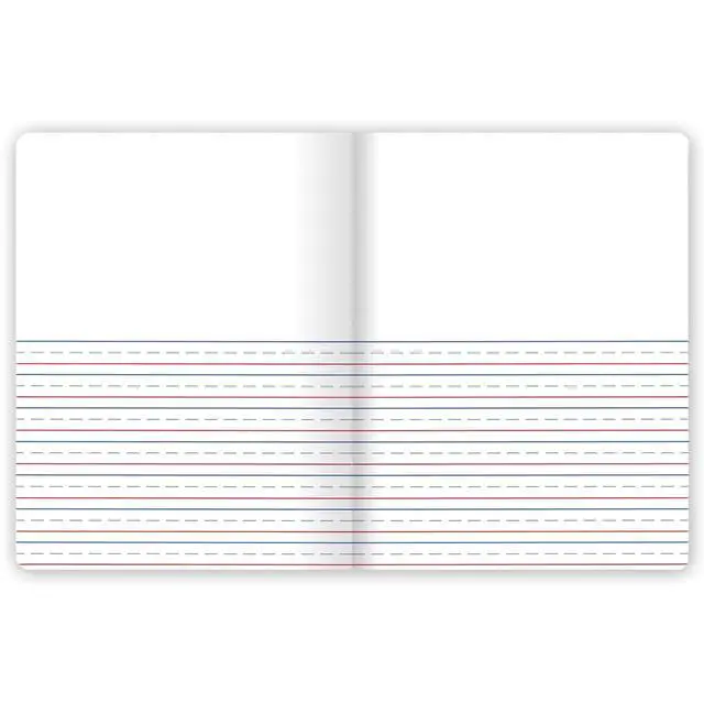 Alt view image 2 of 6 - Primary Journal Creative Story Tablet Composition Notebook, 7.5" x 9.75", Grades K-2, 100 Sheets, Red (489903-ECM), (Pack of 12)