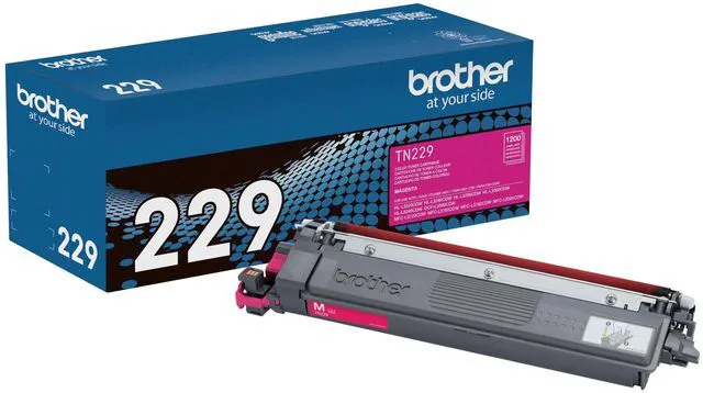Alt view image 2 of 6 - Genuine TN229M Magenta Standard Yield Printer Toner Cartridge - Print up to 1,200 Pages(1)