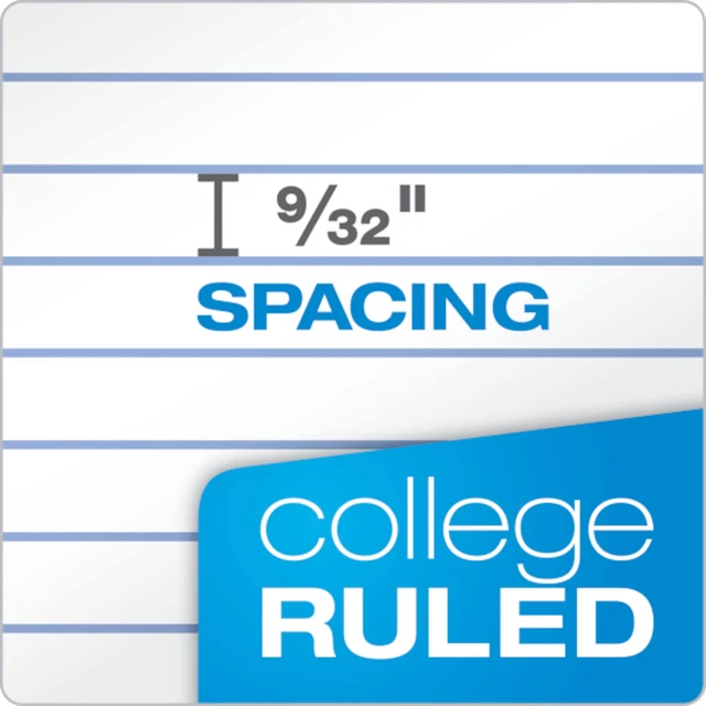 Alt view image 3 of 7 - Spiral Notebook,1 Subject,College Ruled Paper,8 x 10-1/2 Inch,Color Assortment Design May Vary (65007),(Pack of 24)