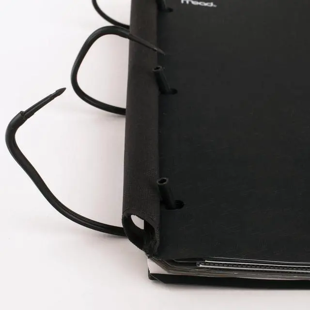 Alt view image 4 of 7 - Flex Refillable Notebook + Study App, College Ruled Paper and 1 Inch TechLock Ring Binder with Pockets, Tabs and Dividers, 200 Sheet Capacity, Black (29328AA2) (Pack of 6)