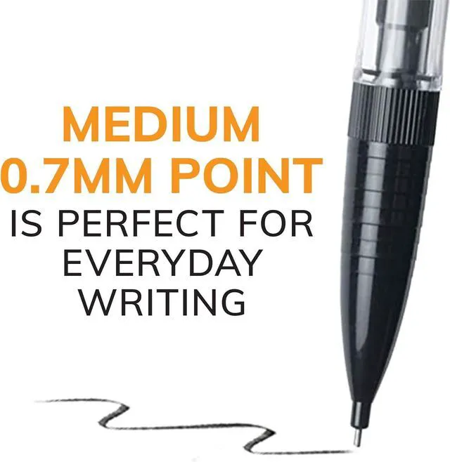 Alt view image 6 of 7 - Mechanical Pencils #2 Extra Smooth, 0.7mm & 0.5mm, 80 Pack Bright Edition Colored Barrels, Bulk School Supplies for Teachers and Classrooms, 80-Count Pack