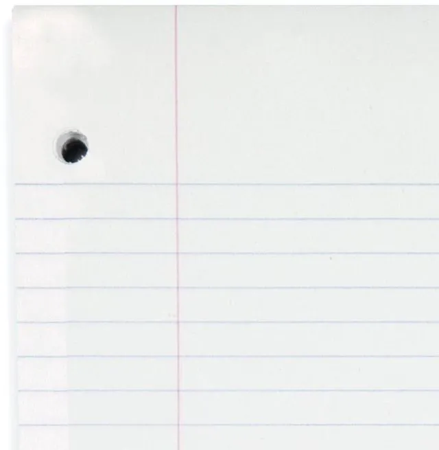 Alt view image 4 of 7 - Loose Leaf Paper, College Ruled Filler Notebook Paper, 8-1/2" x 11", 400 Sheets, Fits 3-Ring Binder (170046-ECM) (Pack of 4)