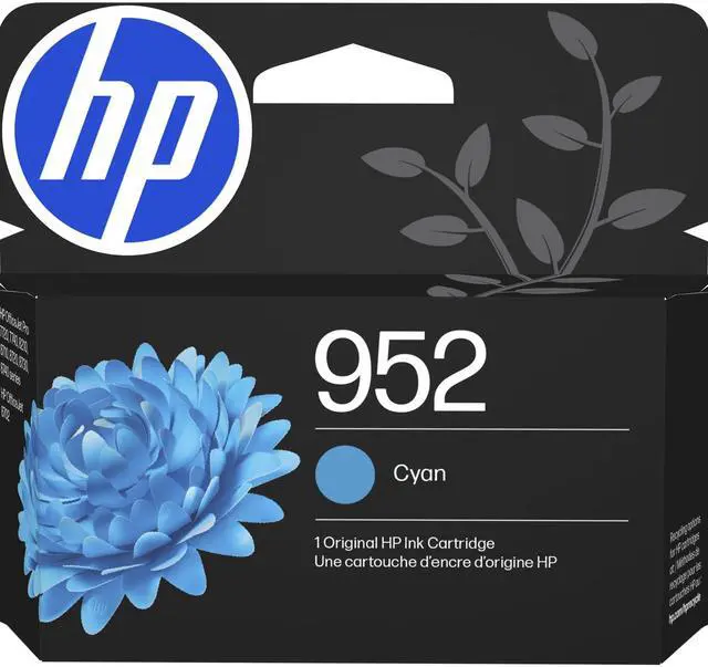 Main image of 952 Cyan Ink Cartridge | Works with OfficeJet 8702, Pro 7720, 7740, 8210, 8710, 8720, 8730, 8740 Series | L0S49AN