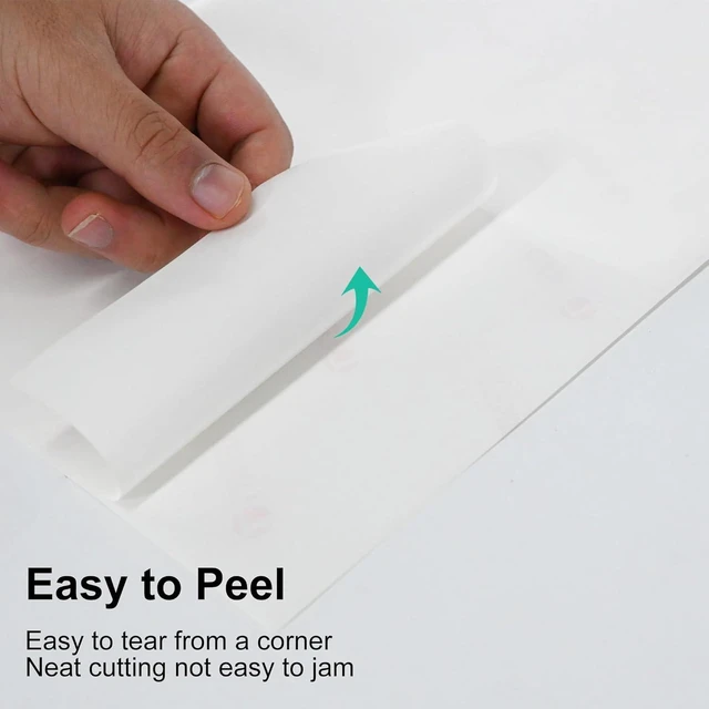 Alt view image 4 of 7 - L LIKED Half Sheet Shipping Label, 1000 Labels, 5.5 x 8.5, 30 Sheets 2 per sheet, strong adhesive, laser/inkjet compatible, for shipping, address & product