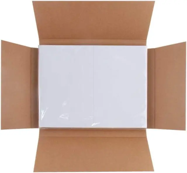 Alt view image 6 of 7 - L LIKED Half Sheet Shipping Label, 1000 Labels, 5.5 x 8.5, 30 Sheets 2 per sheet, strong adhesive, laser/inkjet compatible, for shipping, address & product