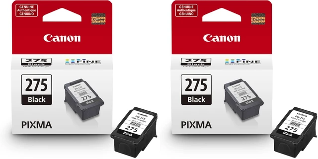 Main image of PG-275 Genuine Black Ink Cartridge, Compatible with TS3520/3522, TR4720/4722, TS3720/3722, (Pack of 2)
