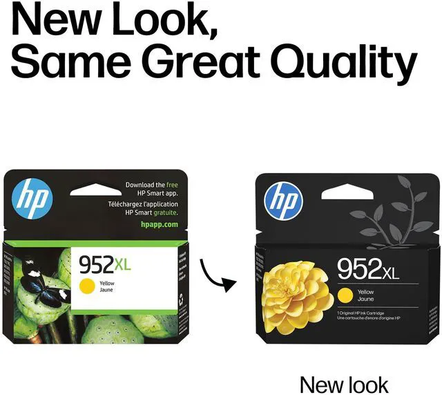 Alt view image 3 of 7 - 952XL Yellow High-Yield Ink Cartridge | Works with OfficeJet 8702, Pro 7720, 7740, 8210, 8710, 8720, 8730, 8740 Series | L0S67AN