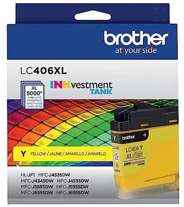 Alt view image 4 of 6 - LC406XLY High Yield Yellow Ink Cartridge