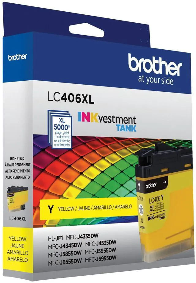 Alt view image 3 of 6 - LC406XLY High Yield Yellow Ink Cartridge