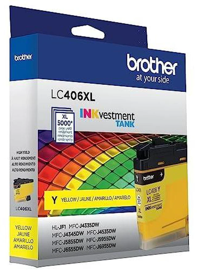 Alt view image 6 of 6 - LC406XLY High Yield Yellow Ink Cartridge