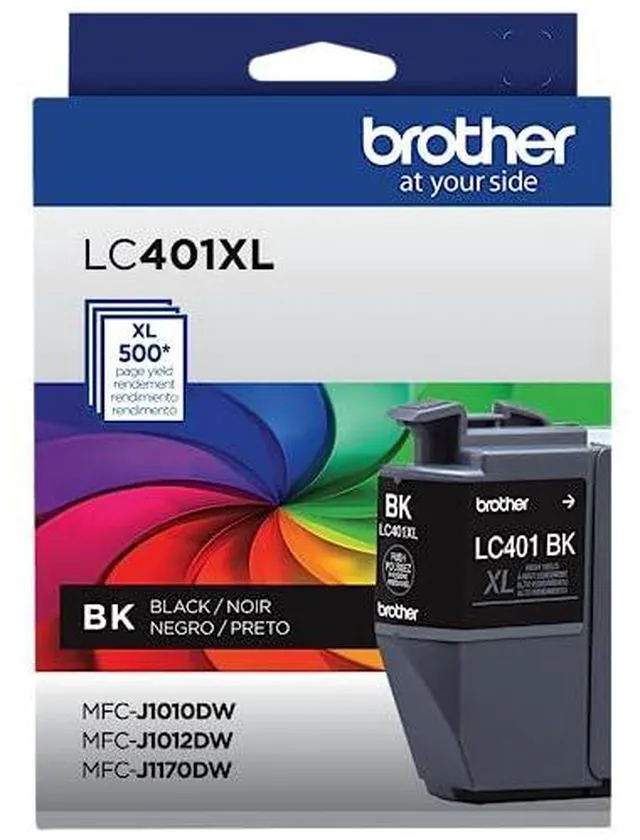 Alt view image 4 of 6 - Genuine LC401XLBK High Yield Black Ink Cartridge