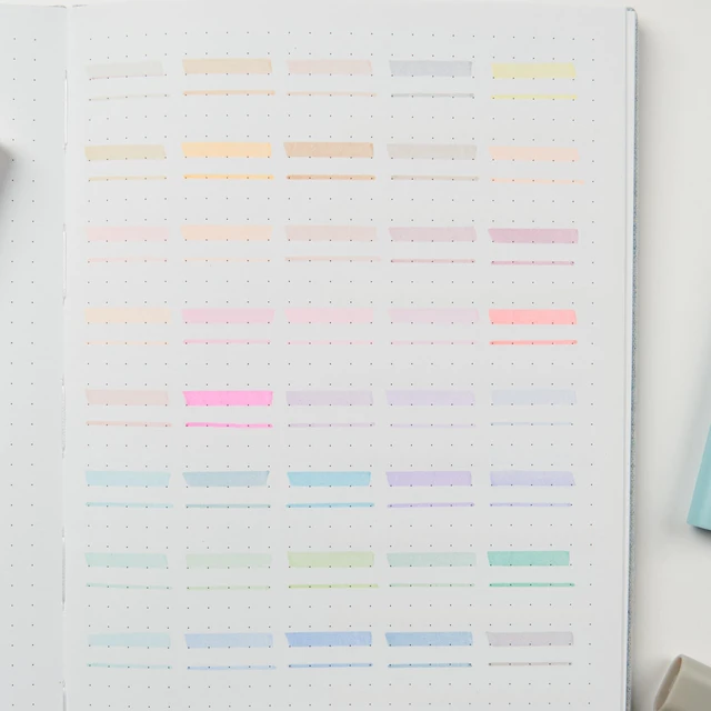 Alt view image 3 of 7 - Bible Highlighters No Bleed, Pastel Colors, Dual Tip, 40 Pack Aesthetic Cute Highlighters, Chisel Tip & Fine Point For Bible & Journaling
