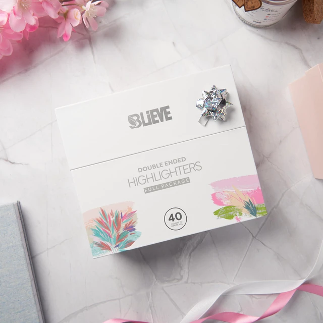 Alt view image 7 of 7 - Bible Highlighters No Bleed, Pastel Colors, Dual Tip, 40 Pack Aesthetic Cute Highlighters, Chisel Tip & Fine Point For Bible & Journaling