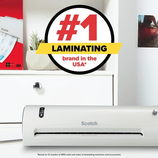 Alt view image 7 of 7 - Thermal Laminating Pouches, 200 Count, Clear, 3 mil. Ideal Office or School Supplies, Fits Letter Sized Paper (8.9 in. × 11.4 in.)