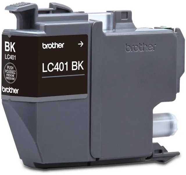 Alt view image 3 of 7 - Ink Cartridge, Black, LC401BK, Standard Yield | Pack of 2