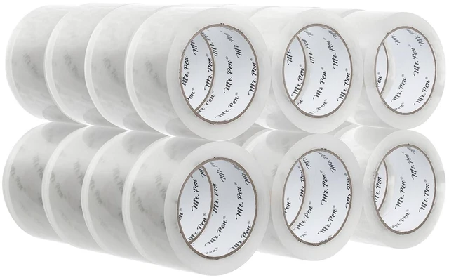 Main image of Packing Tape, 24 Pack, 2 Wide, 60 Yards, Clear Heavy Duty Packing Tape Bulk for Shipping, Packaging, Moving and Storage