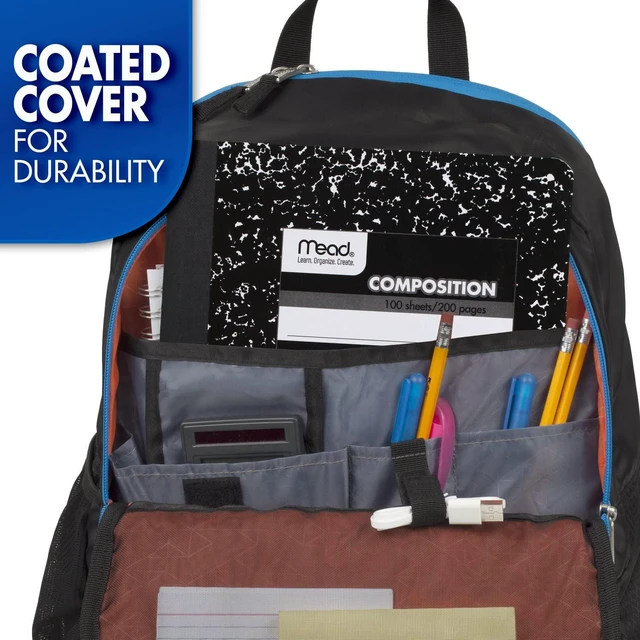 Alt view image 6 of 7 - Composition Notebook, 12 Pack, College Ruled Paper, 7-1/2" x 9-3/4", 100 Sheets per Comp Book, Black Marble (72938)