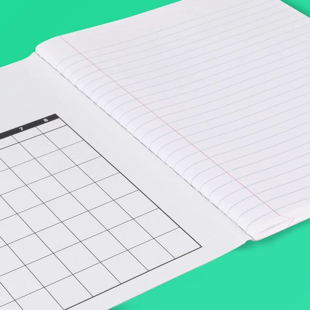 Alt view image 4 of 6 - Composition Notebook, Wide Ruled 7.5" x 9.75" Paper, 100 Sheets, Assorted Pastel Colors, 6 Pack (950154)