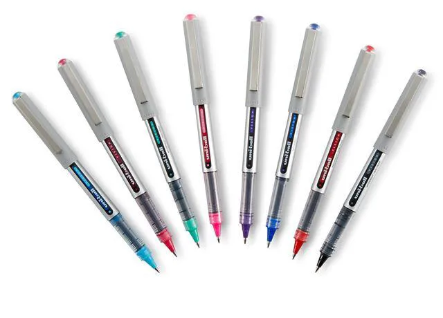 Alt view image 6 of 7 - uniball Vision Rollerball Pens with 0.7mm Fine Point,Blue,(Pack of 24)