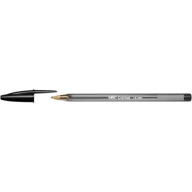 Alt view image 6 of 7 - Cristal Xtra Bold Ballpoint Pens,Bold Point (1.6mm) For Vivid And Dramatic Lines,Black Ink,Perfect Ink Pens,24 Count (Pack of 2)