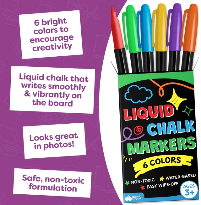 Alt view image 4 of 7 - First Day of School Sign Board with Liquid Chalk Markers - 14x11 Double-Sided & Reusable Board - My First and Last Day - Back to School Supplies - First Day of Kindergarten Preschool
