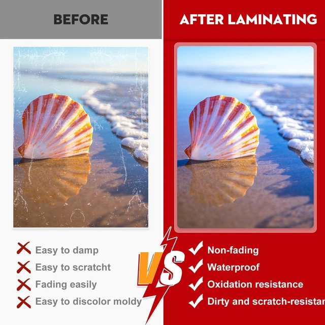 Alt view image 7 of 7 - Thermal Laminating Pouches, 500 Pack 3 Mil 9 x 11.5 Inches Laminating Sheets Paper for Laminator, Clear, Letter Size, Office and School Supplies