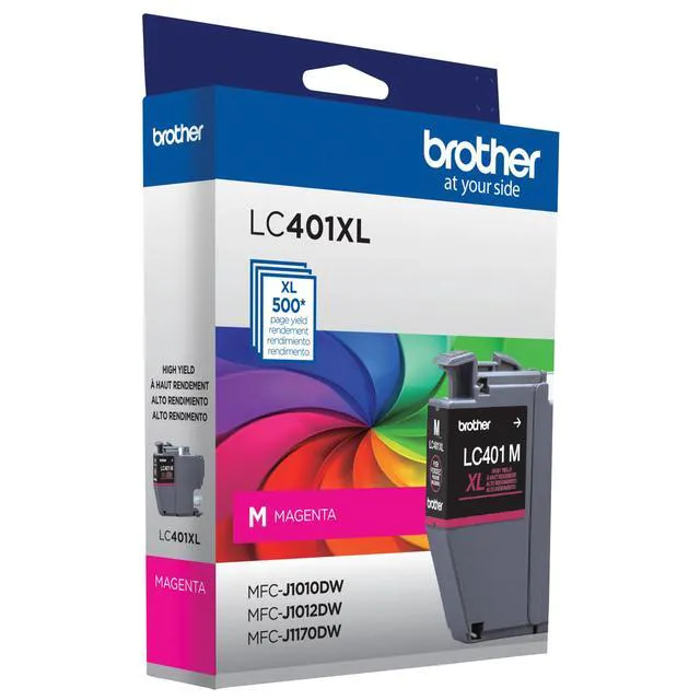 Alt view image 3 of 6 - Genuine LC401XLM High Yield Magenta Ink Cartridge