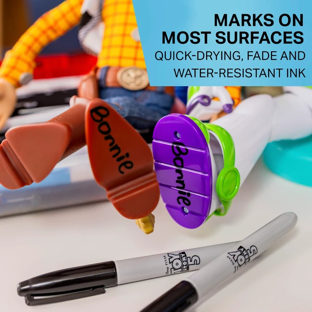 Alt view image 3 of 7 - Permanent Markers, Toy Story 5 Packaging, Assorted, Fine Point, 24 Count