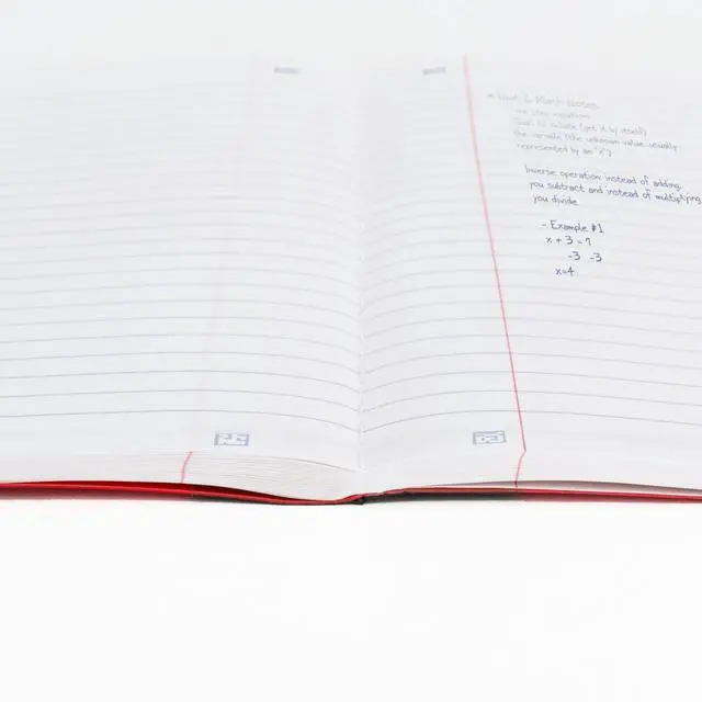 Alt view image 6 of 7 - Composition Book + Study App, 12 Pack, Wide Ruled Paper, 7-1/2" x 9-3/4", 80 Sheets, Forest Green, Tidewater Blue, Fire Red and Harvest Yellow (950033B-ECM)