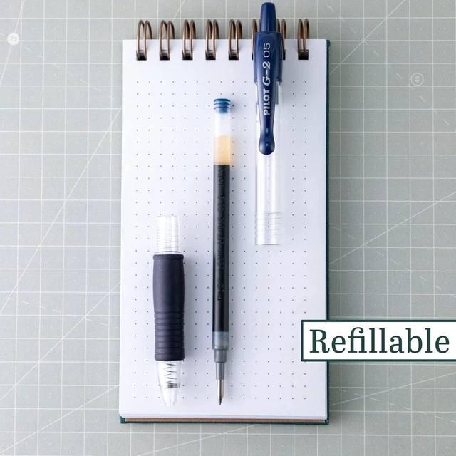 Alt view image 2 of 6 - G2 Premium Rolling Ball Gel Pens, 0.5mm, Navy Blue Ink, 12-Pack