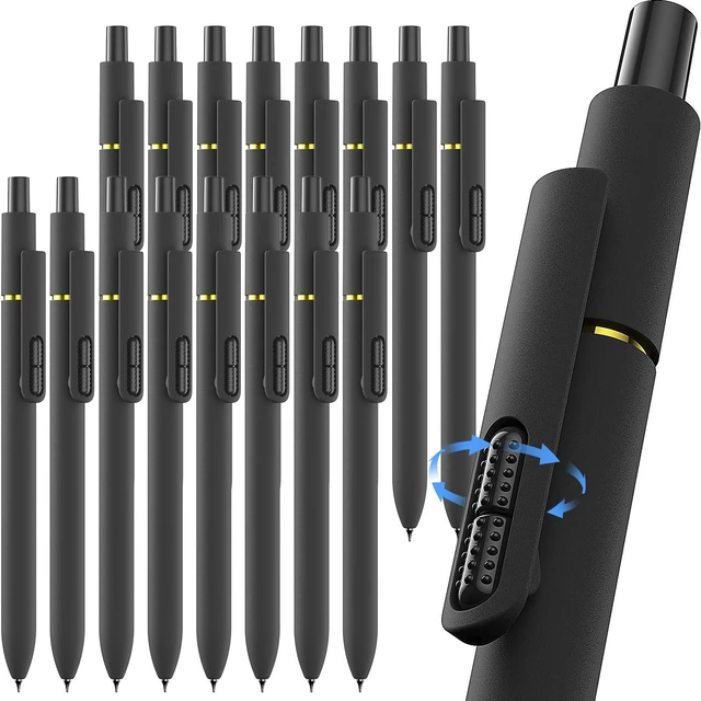 Main image of 16 Pack Gel Pens, Quick-Dry Long Lasting Black Ink-0.7 mm Fine Point Smooth Long-Lasting Ink Pens, Stress Relief, No Smear, No Bleed, Journaling, Note Taking,School Office, Gifts for Men Women
