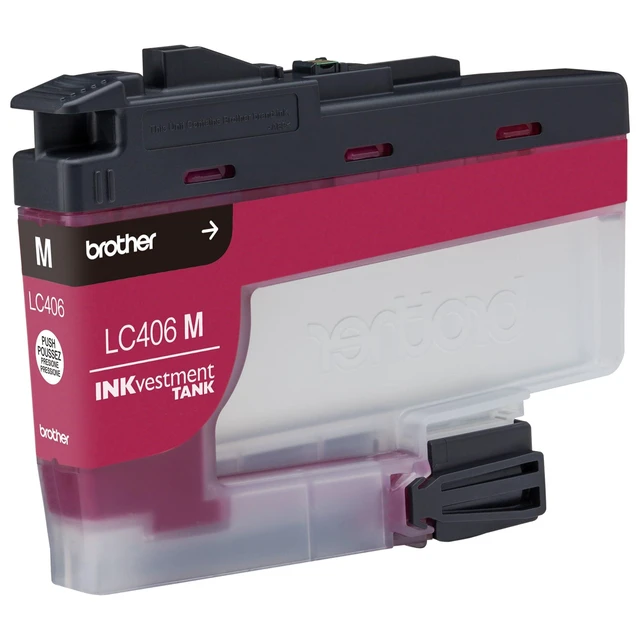 Alt view image 6 of 6 - Genuine LC406M Standard Yield Magenta INKvestment Tank Ink Cartridge