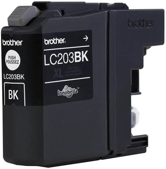 Alt view image 7 of 7 - Genuine High Yield Black Ink Cartridges, LC2032PKS, Two Pack, 550 Pages Per Cartridge, LC203