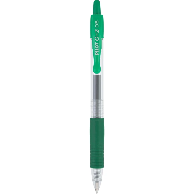 Alt view image 4 of 5 - G2 Premium Rolling Ball Gel Pens, 0.5mm, Green Ink, 12-Pack