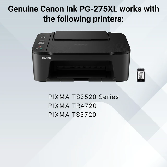 Alt view image 5 of 6 - PG-275 XL Genuine Black Ink Cartridge, Compatible with TS3520/3522, TR4720/4722, TR4723/TR4725