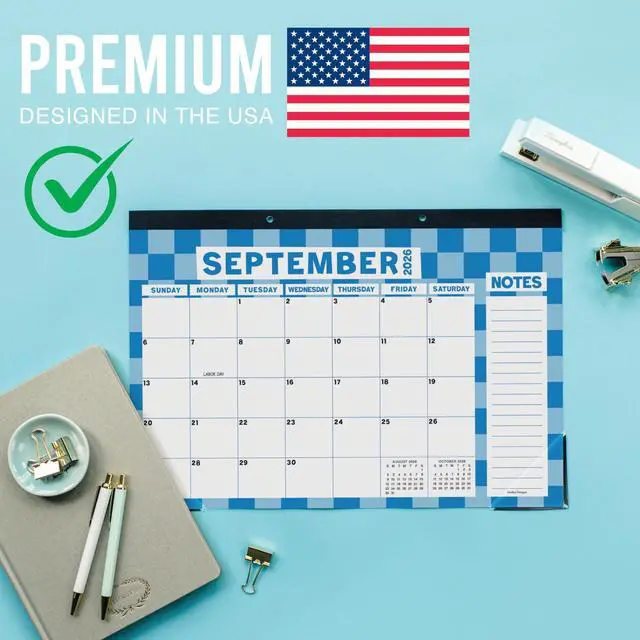 Alt view image 4 of 7 - Large Teacher Desk Calendar 2026-2027 - Desktop Calendar 2026 18-Month Academic Desk Calendars for School, Home & Office, Cute Classroom Must Haves, Back to School Teacher Gifts
