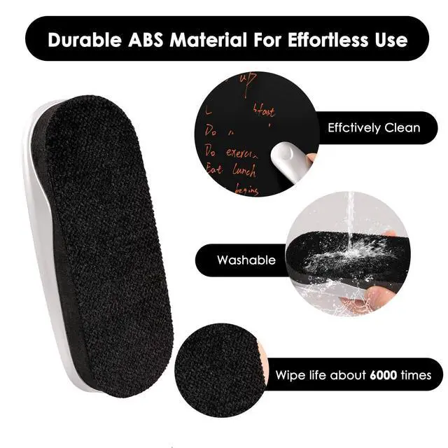 Alt view image 5 of 7 - Magnetic Dry Erase Eraser, 1 Pack Glass White Board, Built-in Neodymium Magnets
