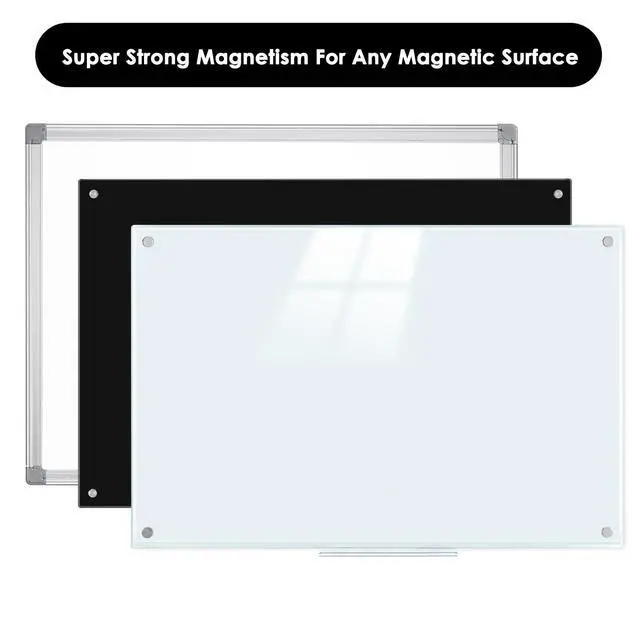 Alt view image 6 of 7 - Magnetic Dry Erase Eraser, 1 Pack Glass White Board, Built-in Neodymium Magnets