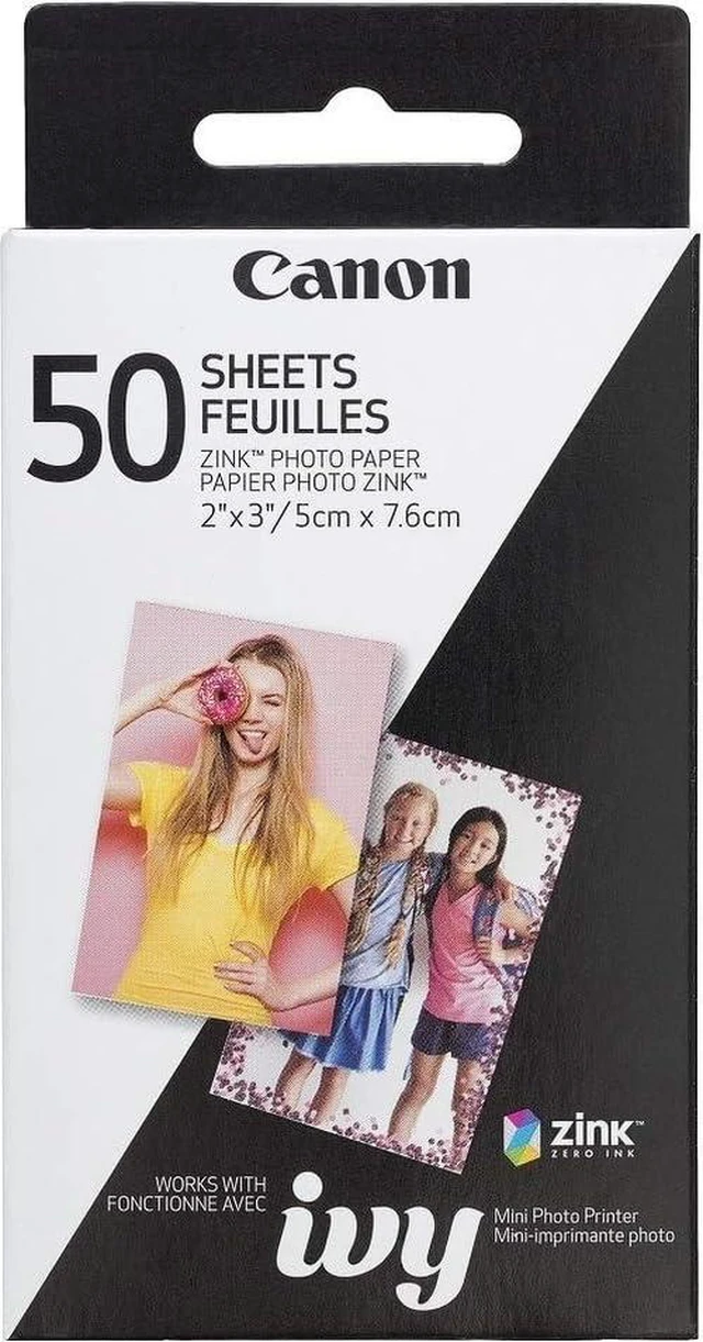 Alt view image 3 of 5 - Ivy Zink 2" x 3" Photo Sticker Paper 50 Sheets Pack
