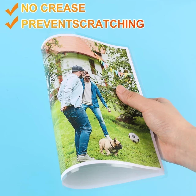 Alt view image 6 of 7 - 300 Pack Laminating Sheets, Hold 11 x 17 Inch Sheet, 3 Mil Clear Thermal Laminating Pouches 11.5 x 17.5 Inch Lamination Sheet Paper for Laminator, Round Corner