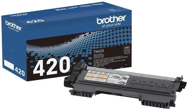 Main image of Genuine TN420 Mono Laser Toner Cartridge, Black