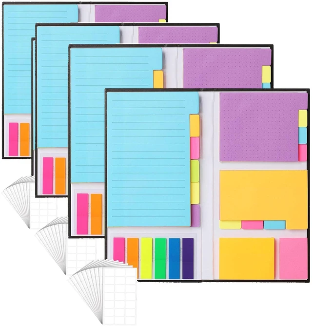 Main image of Sticky Notes Set, 2 Sets, 2460 Pack, Ruled