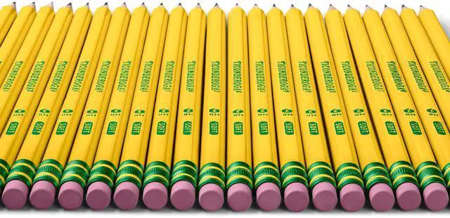 Alt view image 6 of 7 - Wood-Cased Pencils, #2 HB Soft, Yellow, 240 Count Ideal for writing, drawing, schoolwork, classrooms and office use