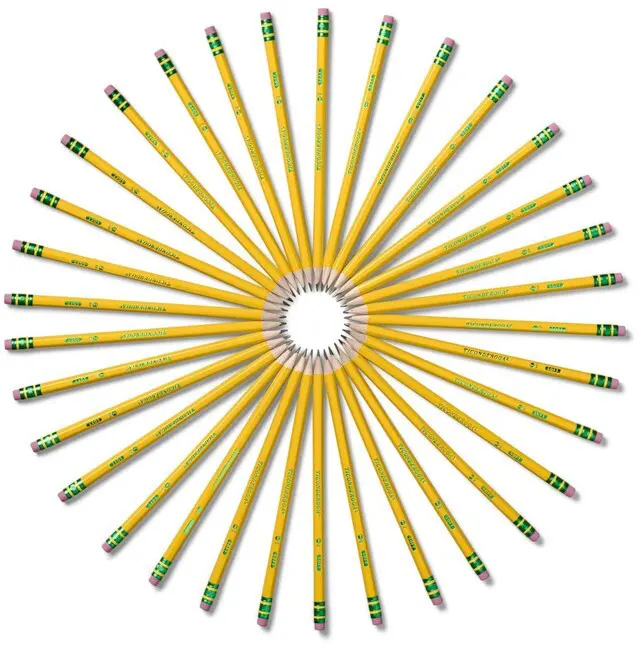 Alt view image 7 of 7 - Wood-Cased Pencils, #2 HB Soft, Yellow, 240 Count Ideal for writing, drawing, schoolwork, classrooms and office use