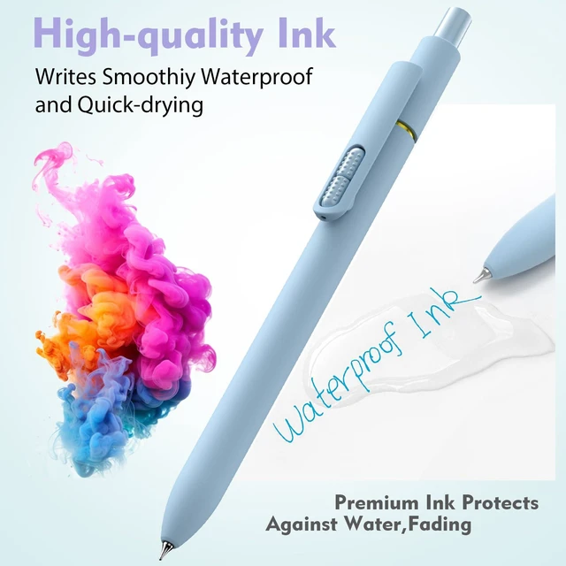 Alt view image 4 of 7 - 16Pcs Colorful Gel Pens - 0.7mm Fine Point Colored Ink Fidget Pens Smooth Writing Quick-Dry Pens,No Smear, Journaling, Note Taking, Drawing, School, Office, Men & Women (Vintage+Morandi)