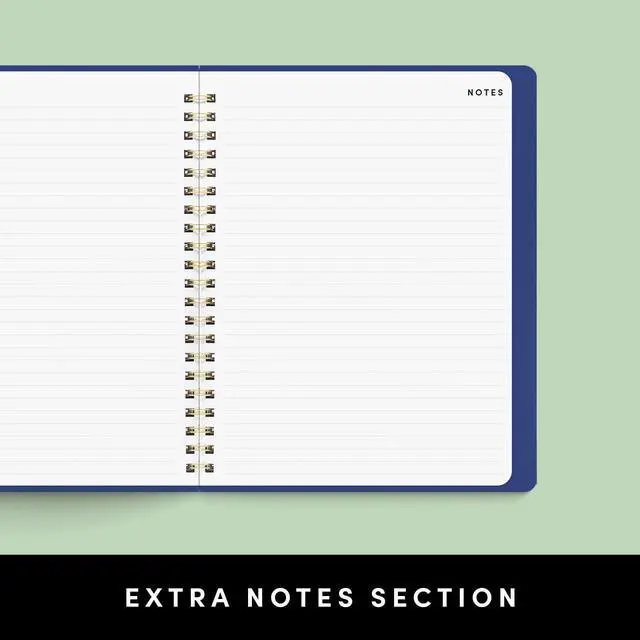 Alt view image 7 of 7 - Academic Planner, Weekly & Monthly Planner & Calendar, 12-Months, July 2026 - June 2027, (9.5" x 11"), School & Student Planning Agenda with Tabs, Bonus Pages & Inner Pocket, Dark Green