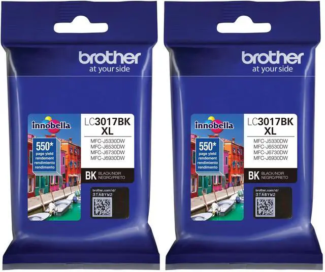Main image of LC3017BK High Yield Black Ink Cartridge (Pack of 2)
