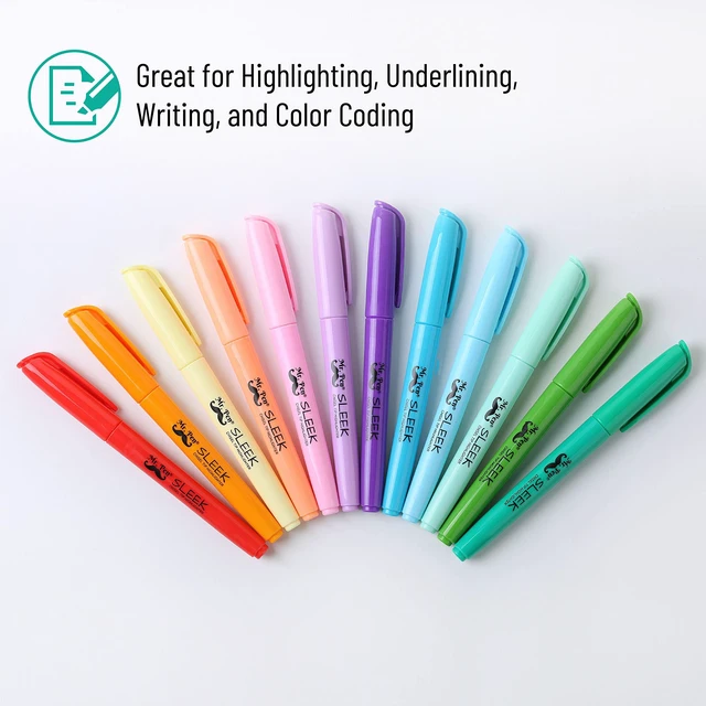 Alt view image 5 of 7 - Bulk Highlighter Set, 144 Pack, Assorted Colors, Chisel Tip Quick-Dry, Smear-Resistant, Odorless Highlighters Bulk for School, Office & Journaling