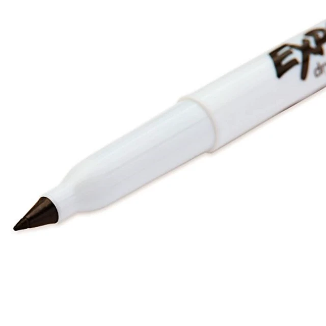 Alt view image 4 of 6 - Low-Odor Dry Erase Markers, Ultra-Fine Tip, Black, 4 Count (Pack of 2)