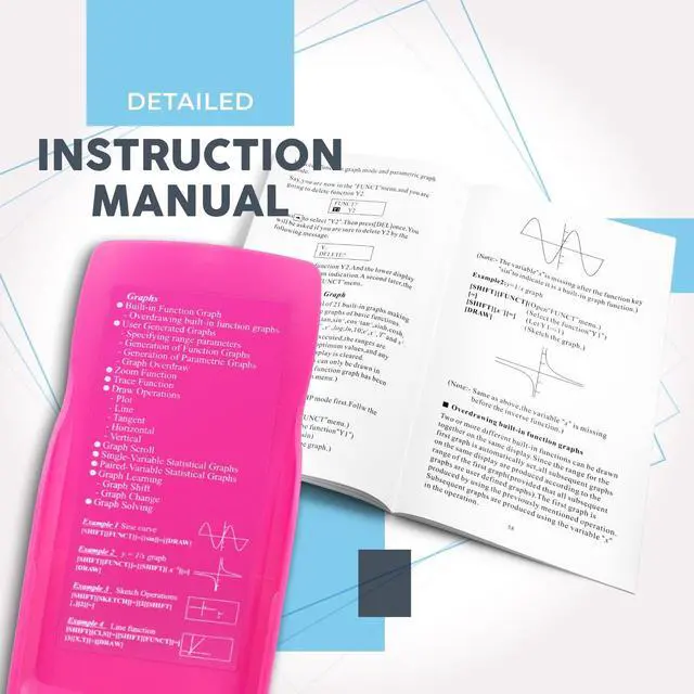 Alt view image 5 of 7 - Scientific Calculators with Graphic Functions, Graphing Calculators with Multiple Modes, Scientific Calculators for Students, High School or College Courses, Calculadora Cientifica, CS-229